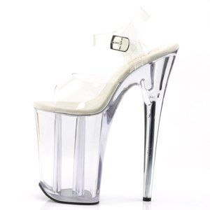 Stripper Platform Transparent Pole Dance Shoes